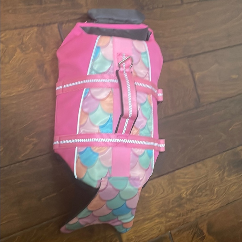 🧜‍♀️🧜‍♀️🧜‍♀️BOGOHO🧜‍♀️🧜‍♀️🧜‍♀️Pink Mermaid Scale Dog Life Jacket